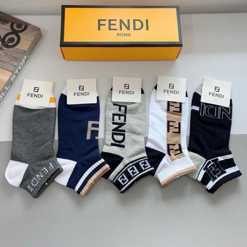 Fendi Socks Colorful 273322