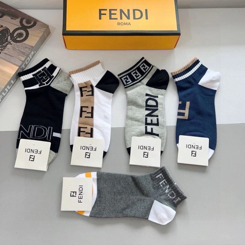 Fendi Socks Colorful 273322