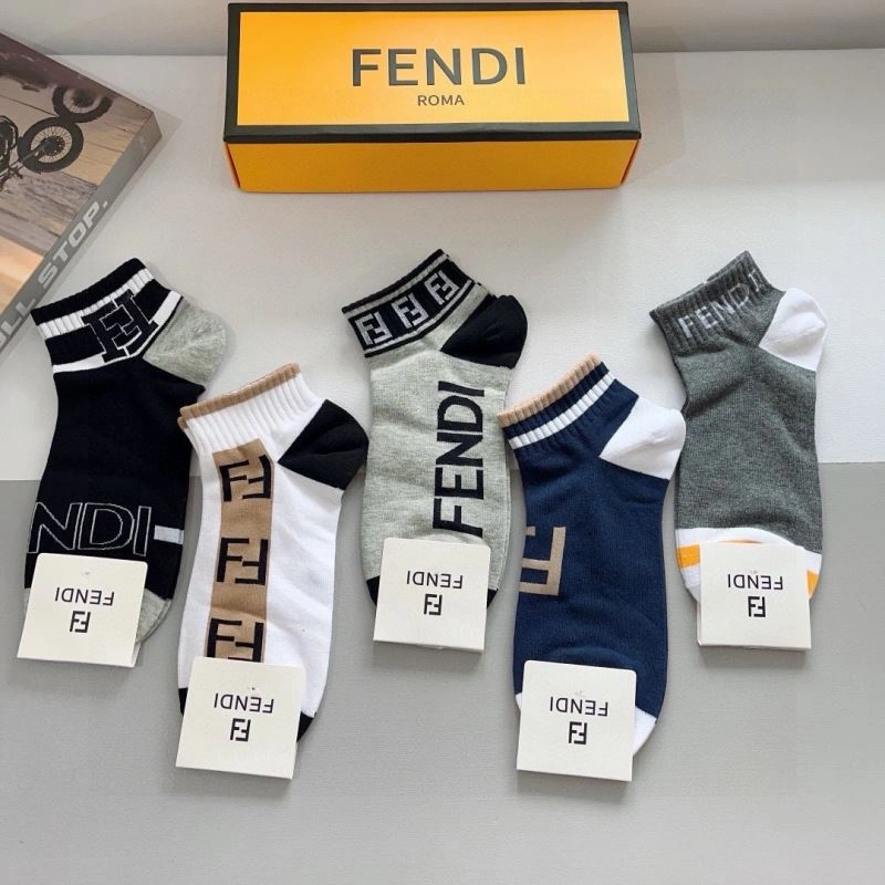 Fendi Socks Colorful 273322