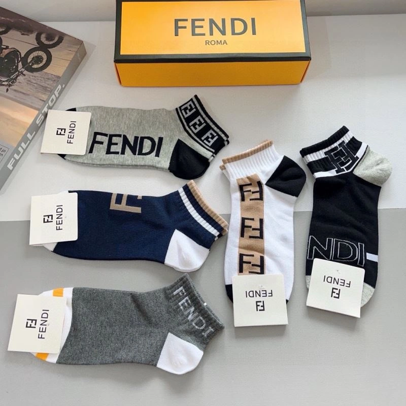 Fendi Socks Colorful 273322