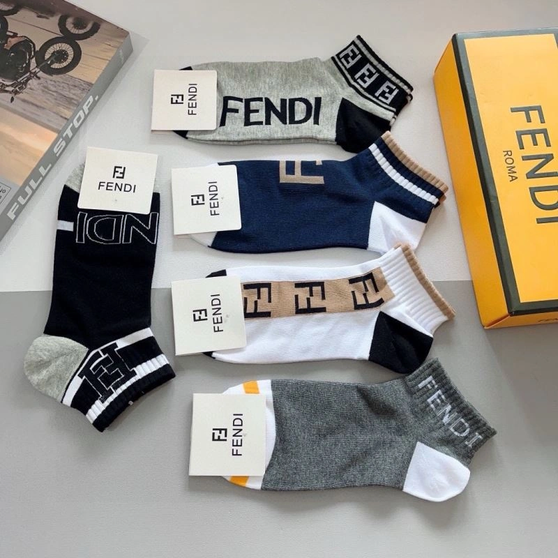 Fendi Socks Colorful 273322