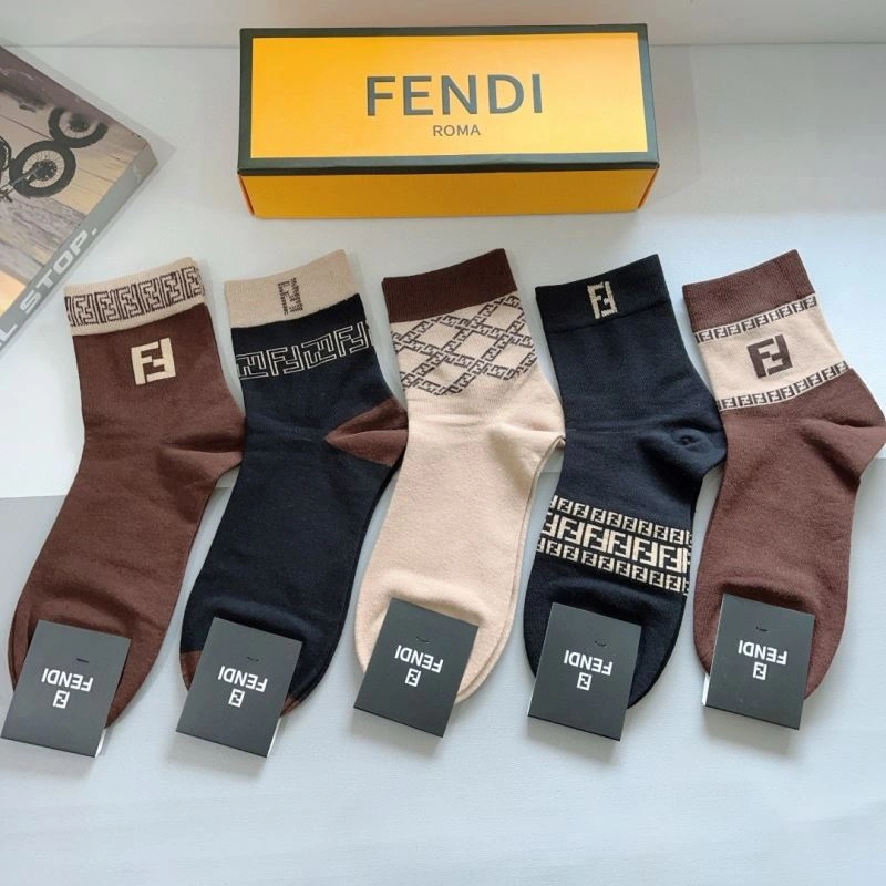 Minimalist Fendi Socks 273315