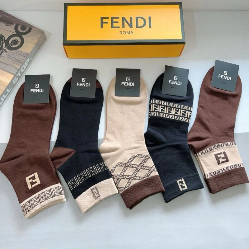 Minimalist Fendi Socks 273315