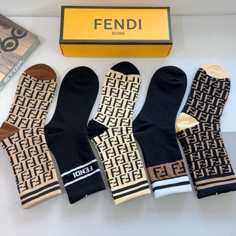 Fendi Socks Stretchable 273303