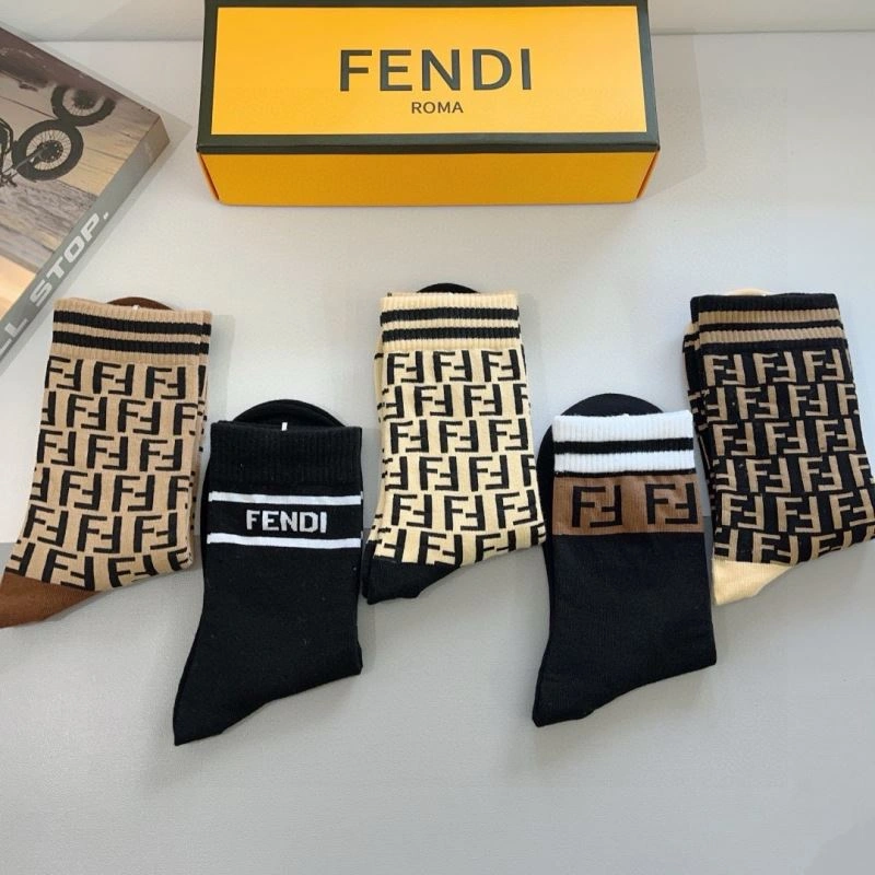 Fendi Socks Stretchable 273303