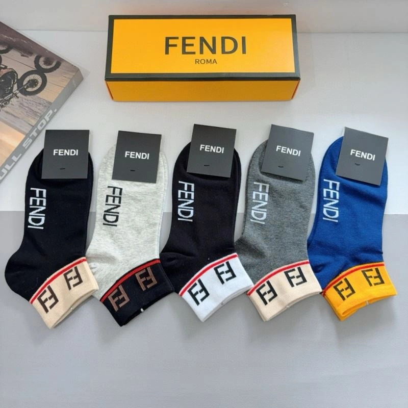 Fendi Socks Colorful 273109
