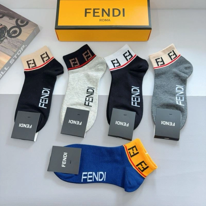Fendi Socks Colorful 273109