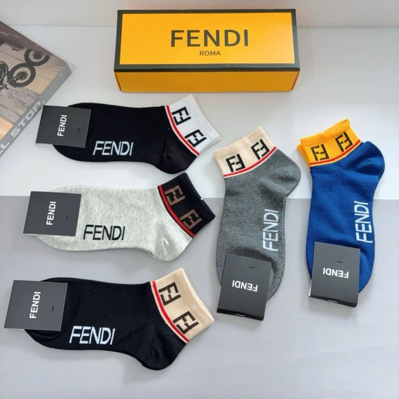 Fendi Socks Colorful 273109
