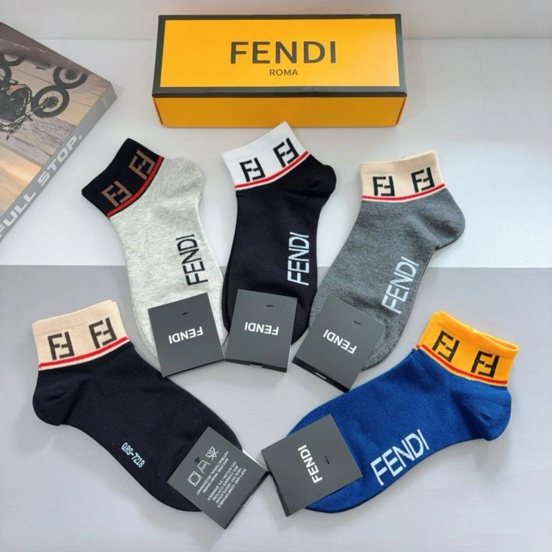 Fendi Socks Colorful 273109