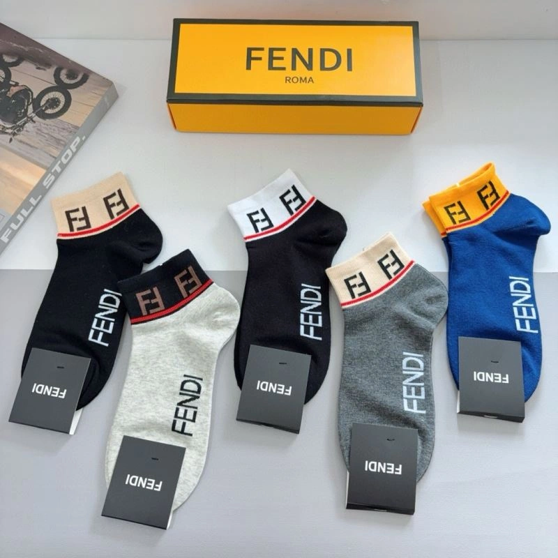 Fendi Socks Colorful 273109