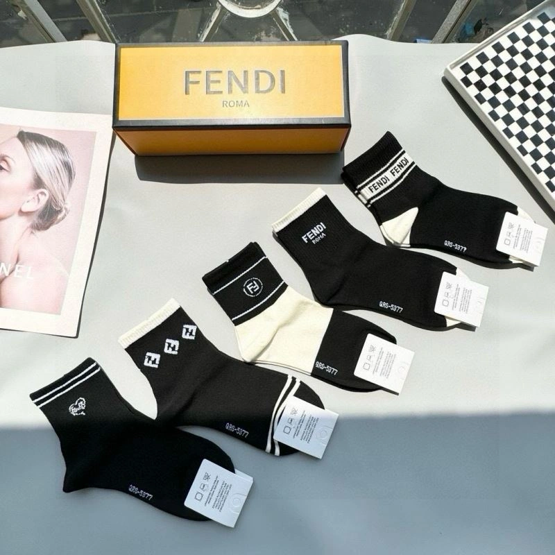 Compact Fendi Socks 273806