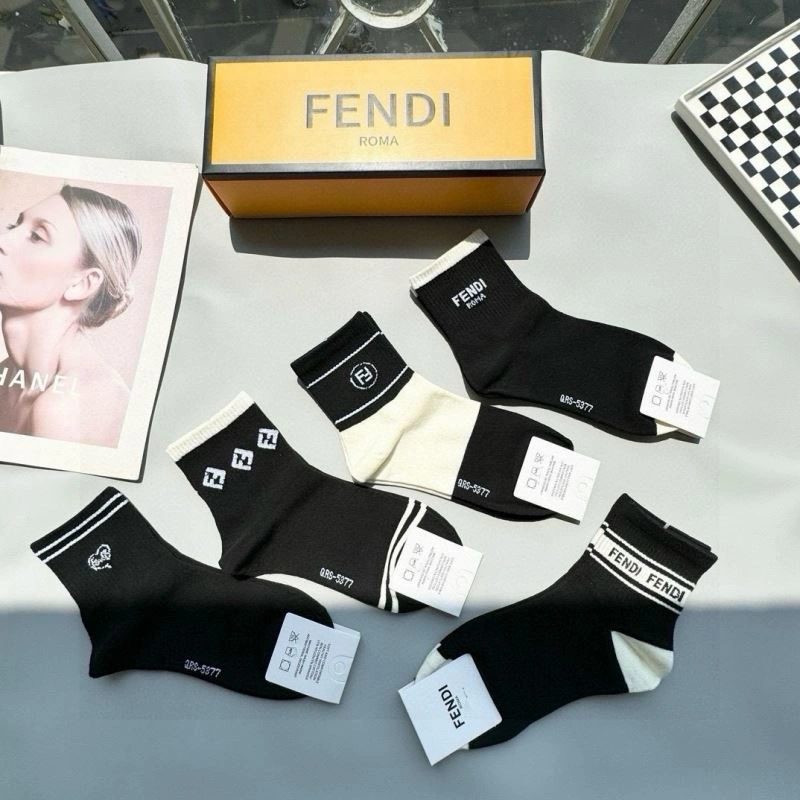 Compact Fendi Socks 273806