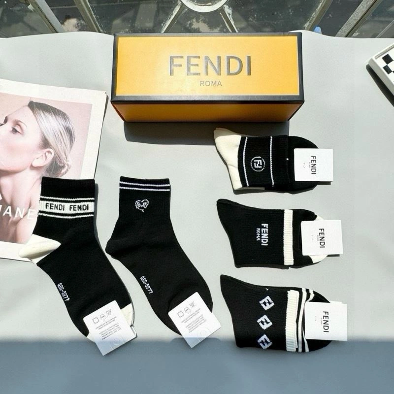 Compact Fendi Socks 273806