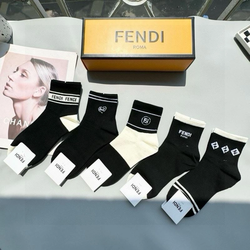 Compact Fendi Socks 273806