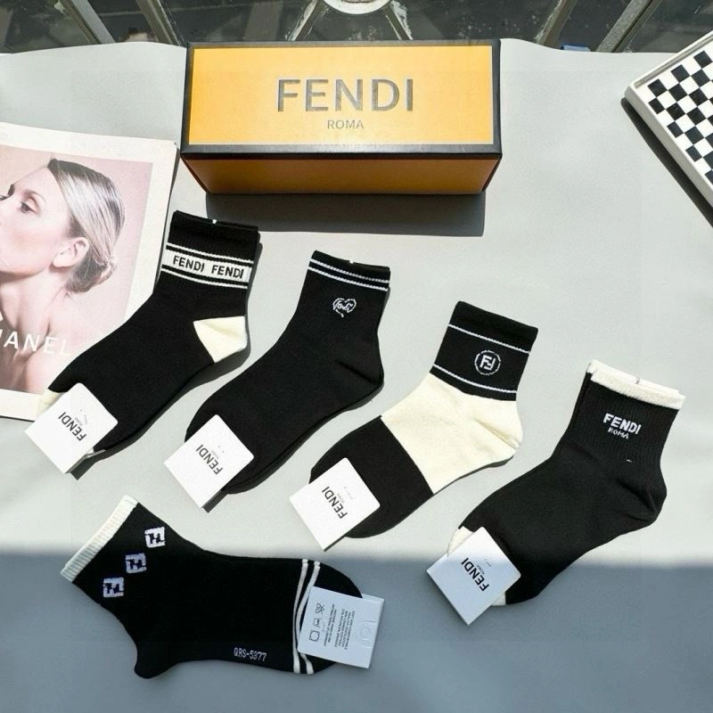 Compact Fendi Socks 273806