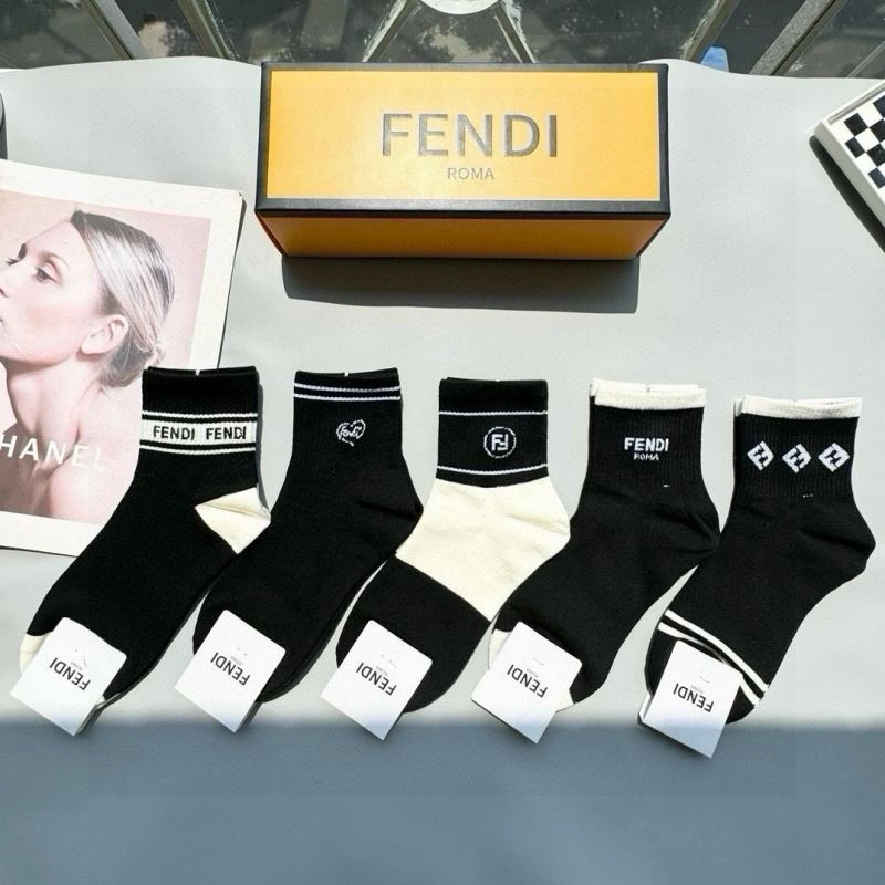 Compact Fendi Socks 273806