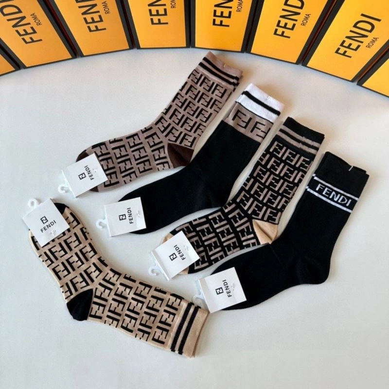Compact Fendi Socks 273778