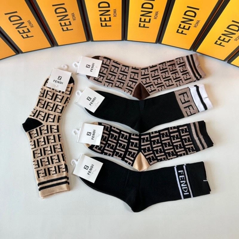 Compact Fendi Socks 273778