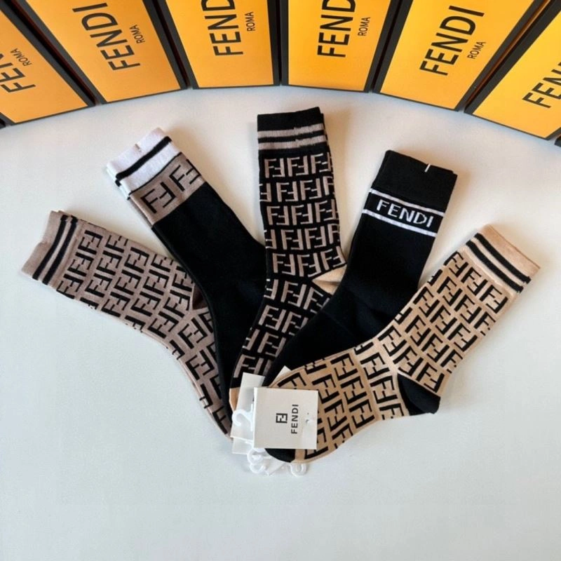 Compact Fendi Socks 273778
