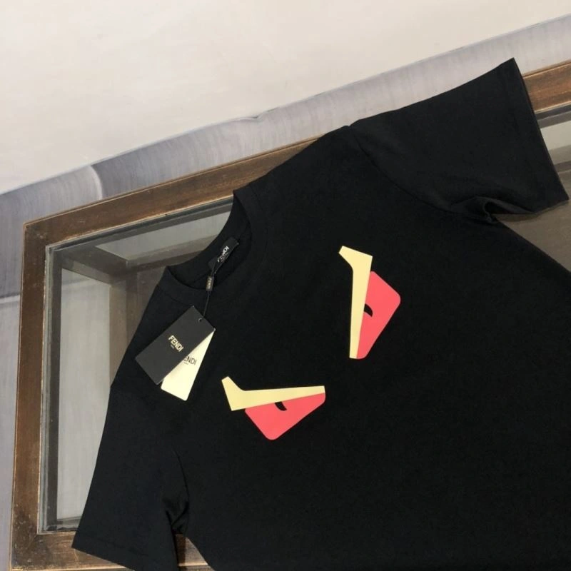 Fendi T-Shirts Breathable 123375