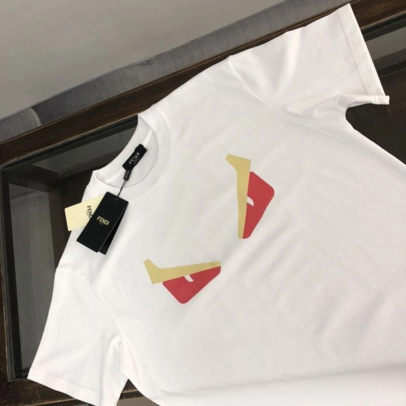 Fendi T-Shirts Breathable 123375
