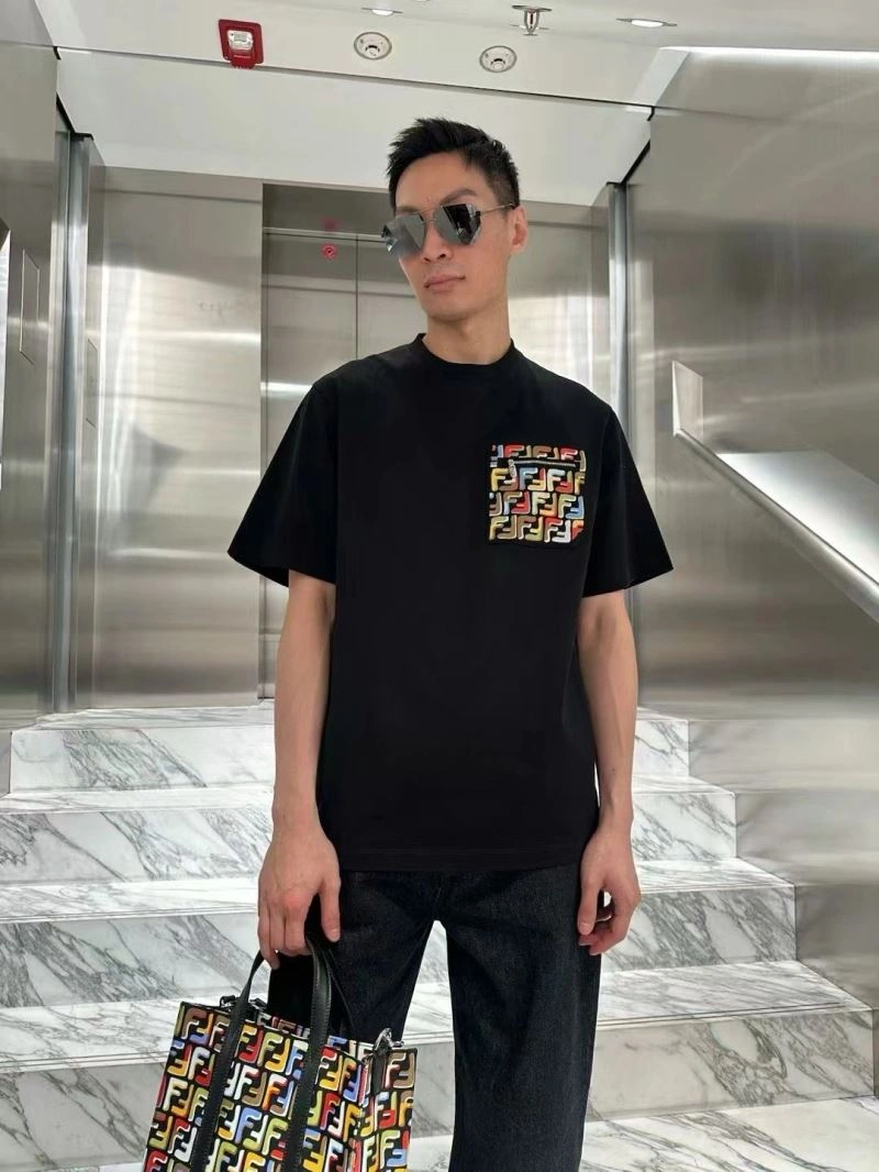Fendi T-Shirts MultiPurpose 123074