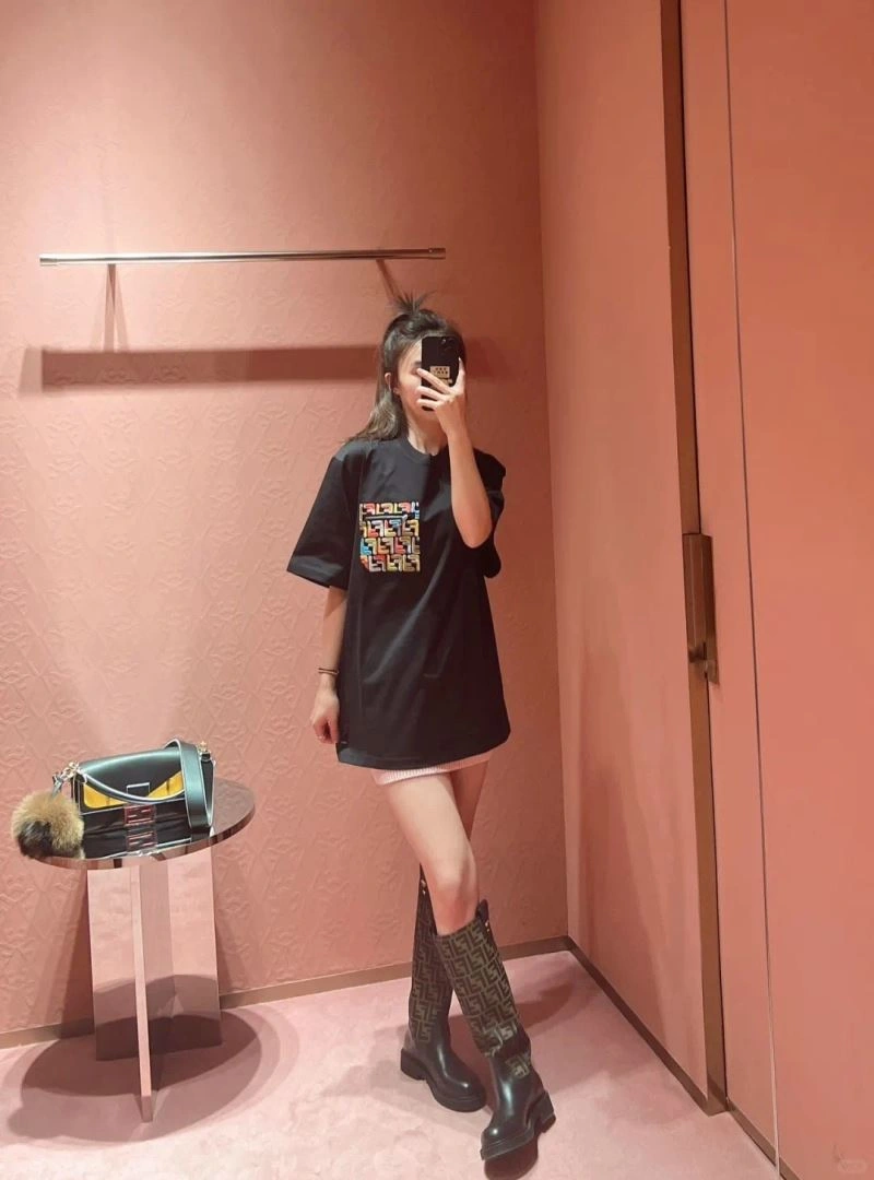 Fendi T-Shirts MultiPurpose 123074
