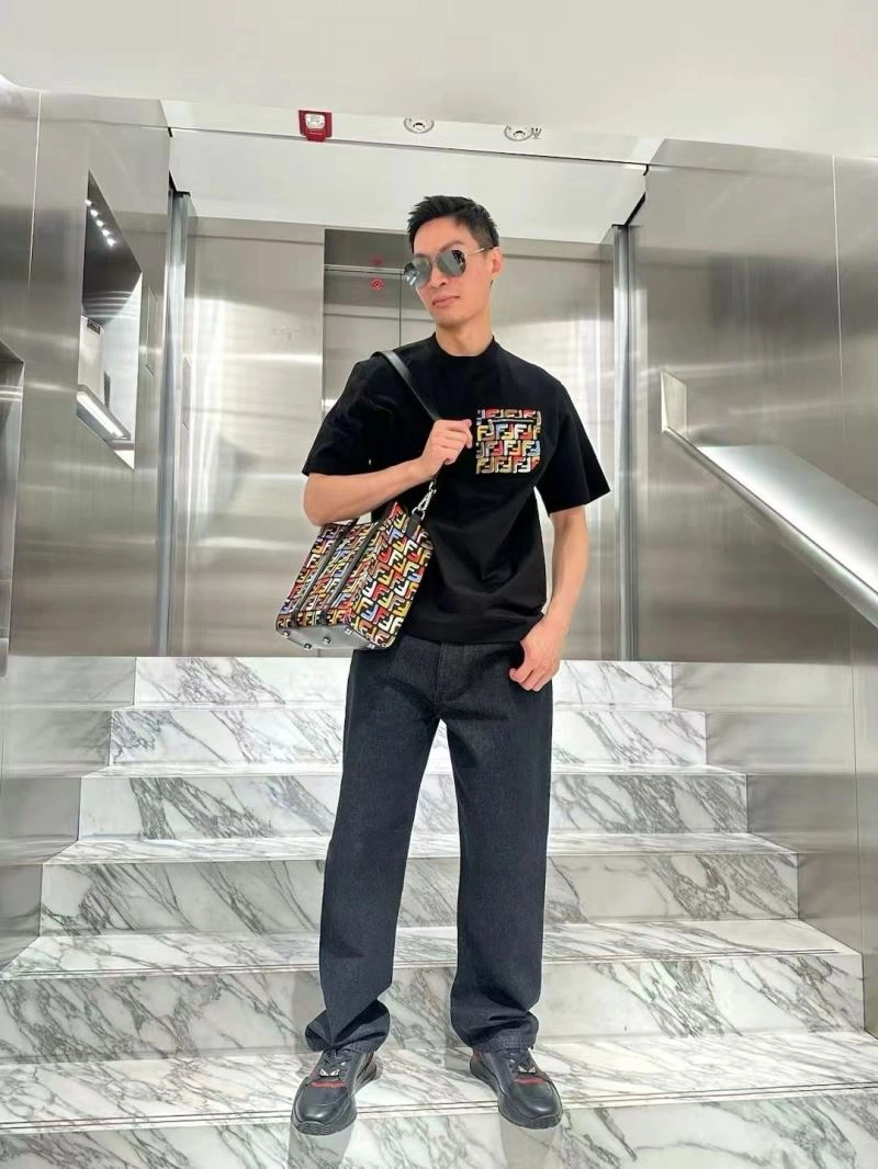 Fendi T-Shirts MultiPurpose 123074