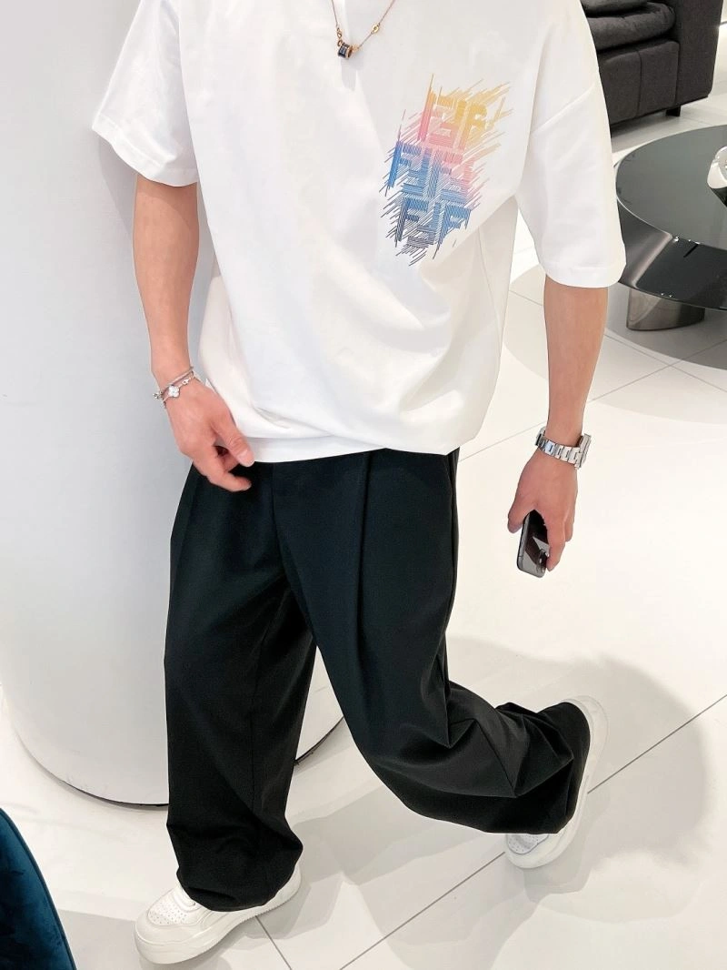 Fendi T-Shirts QuickDry 123080
