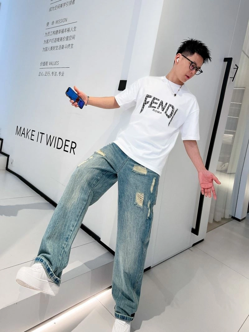 Tailored Fendi T-Shirts 123078