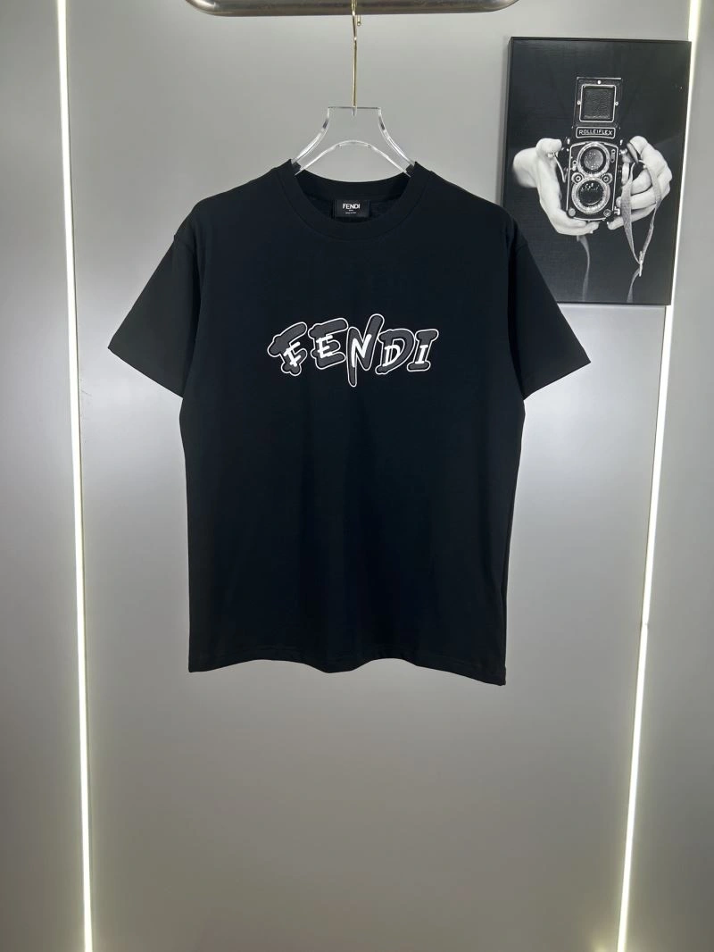 Fendi T-Shirts Refined 123052