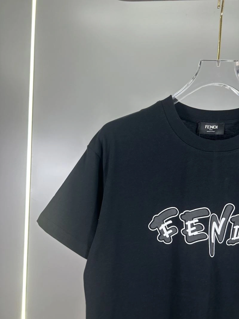 Fendi T-Shirts Refined 123052