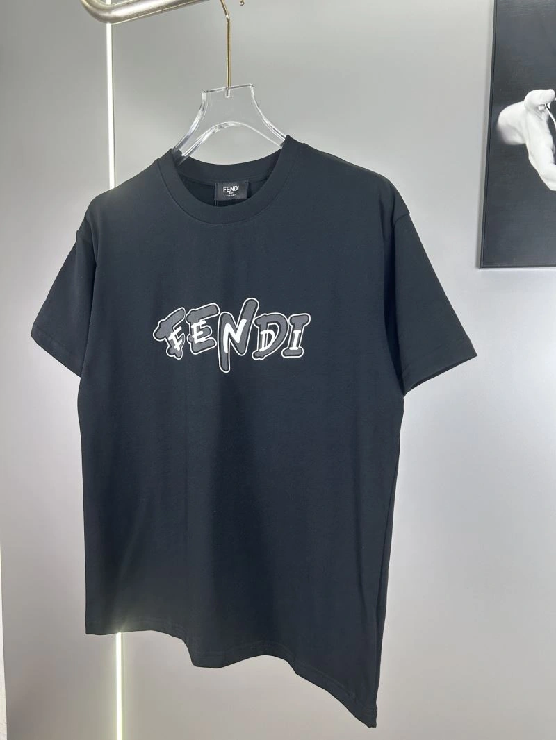 Fendi T-Shirts Refined 123052