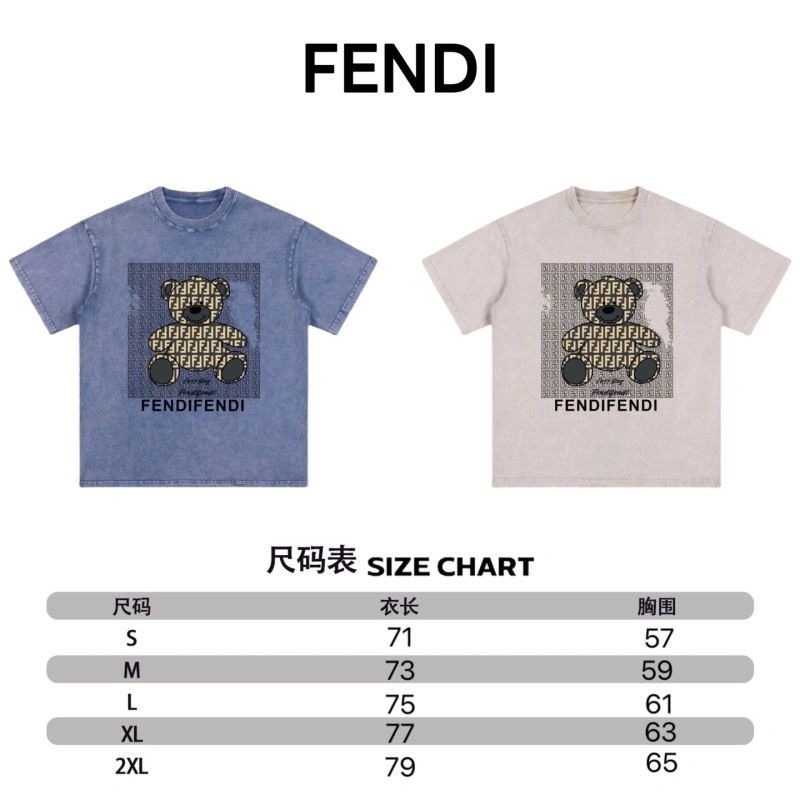 Fendi T-Shirts SoftTouch 123045