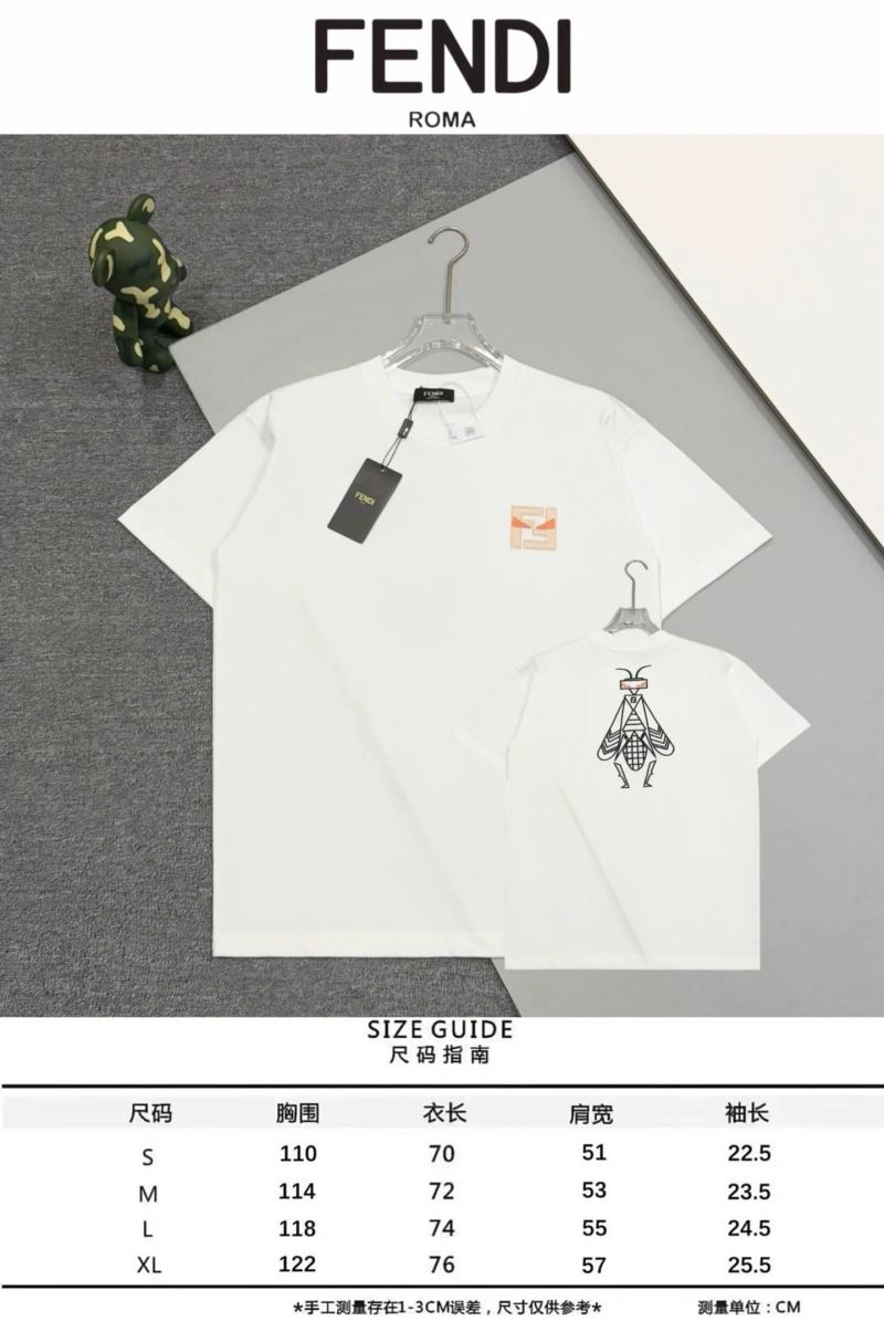 Fendi T-Shirts ZeroBulk 123007