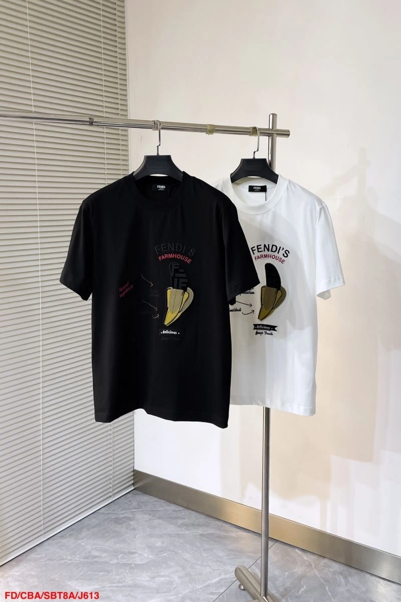 SmoothTexture Fendi T-Shirts 123247