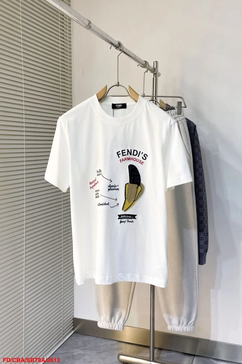 SmoothTexture Fendi T-Shirts 123247