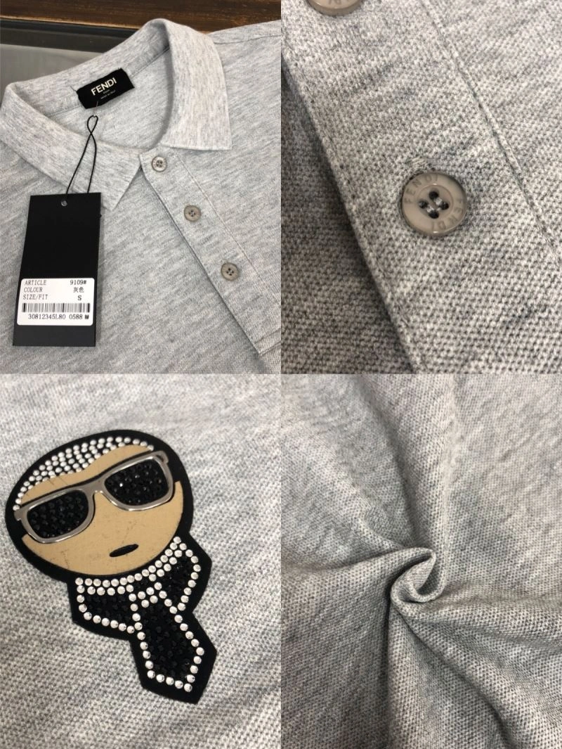 Fendi T-Shirts Modern 123234