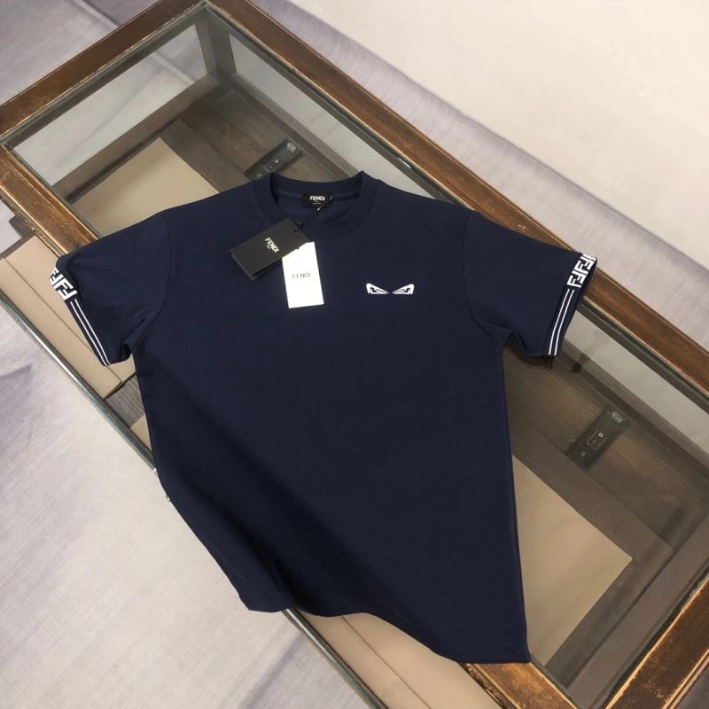 Fendi T-Shirts Breathable 123191