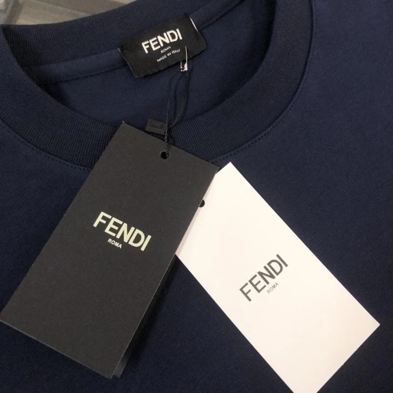 Fendi T-Shirts Breathable 123191