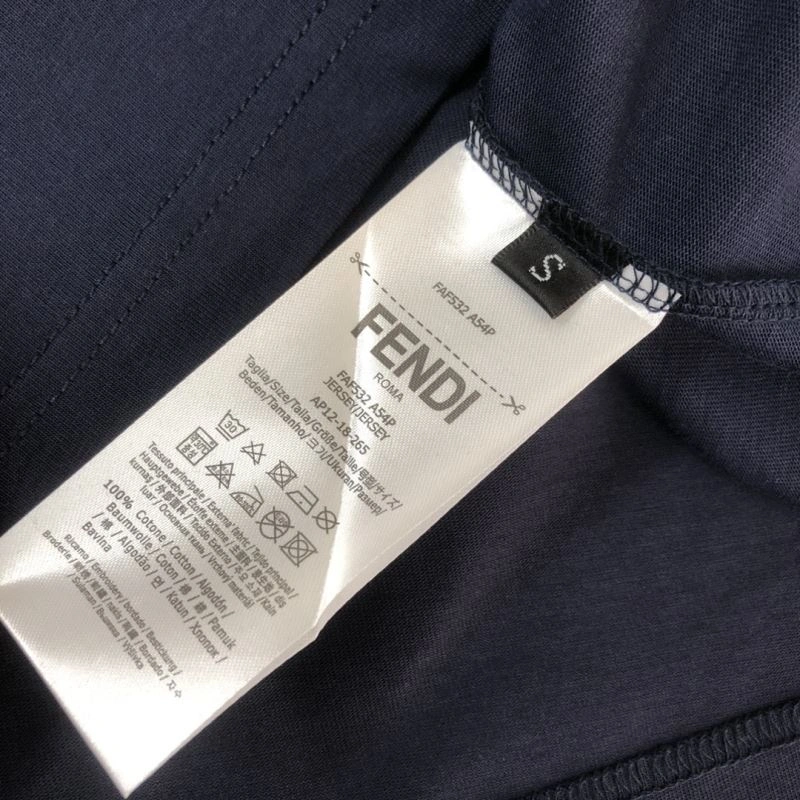 Fendi T-Shirts Breathable 123191