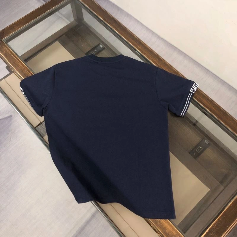Fendi T-Shirts Breathable 123191