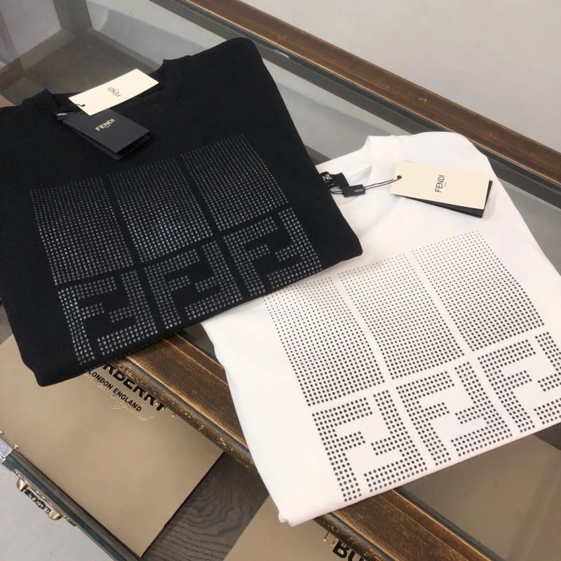 Fendi T-Shirts Refined 123205