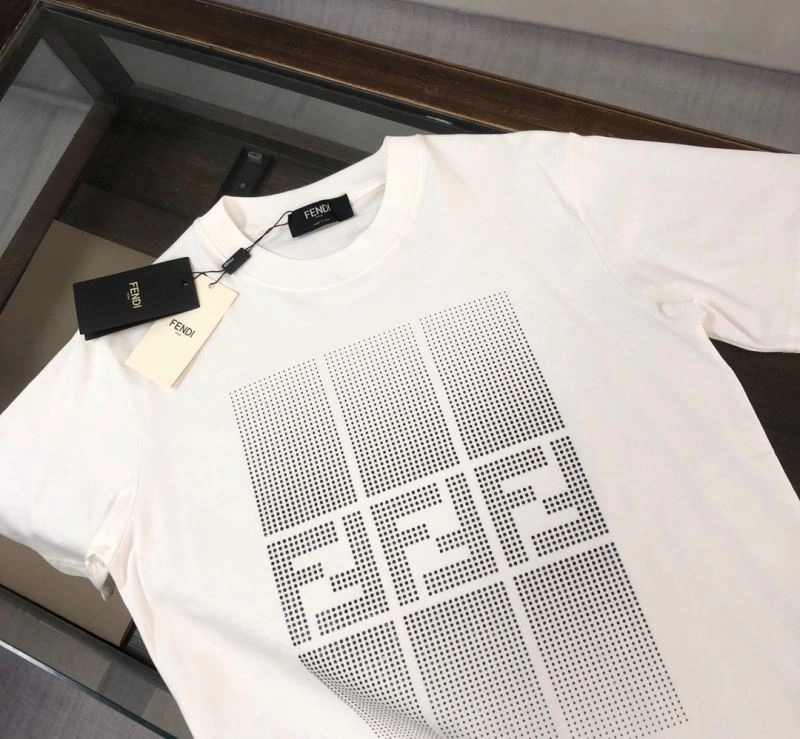Fendi T-Shirts Refined 123205