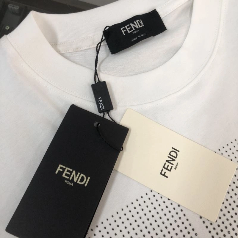 Fendi T-Shirts Refined 123205