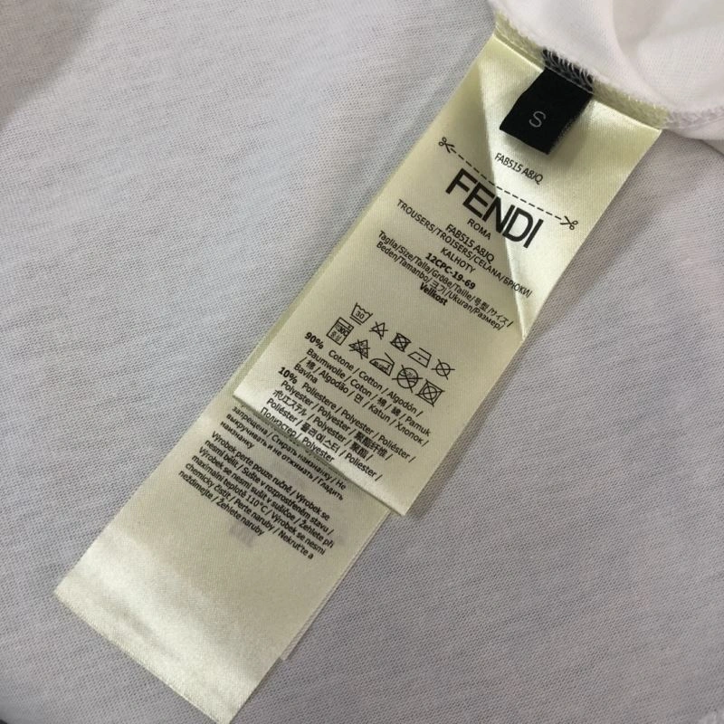 Fendi T-Shirts Refined 123205