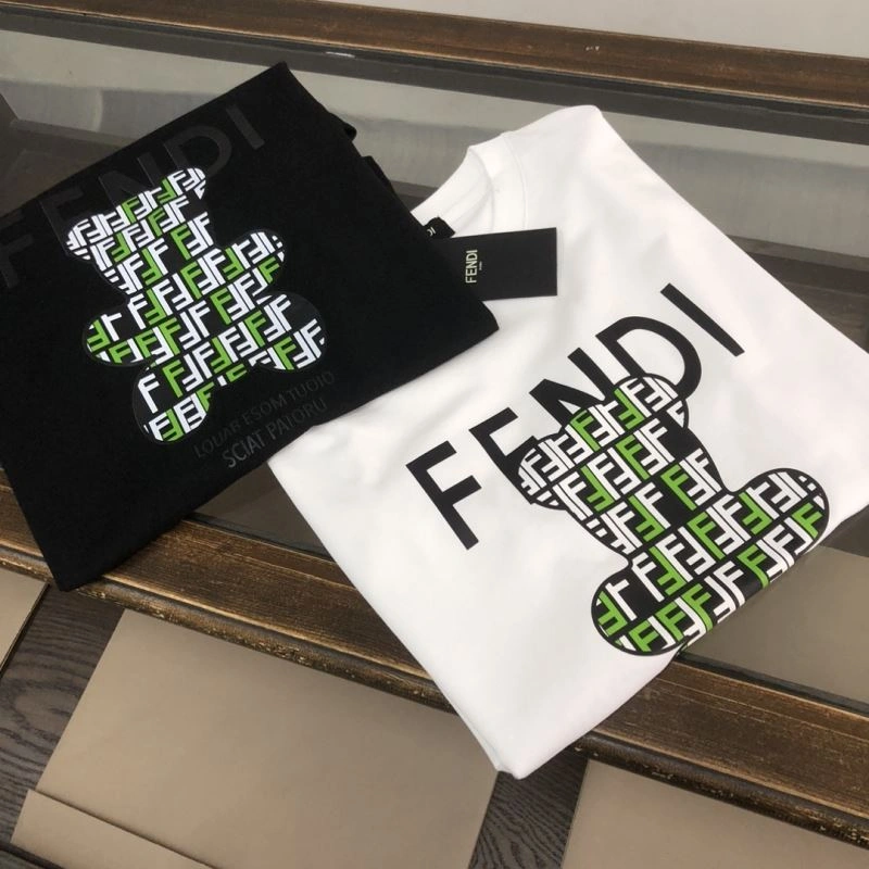 Fendi T-Shirts Colorful 123151