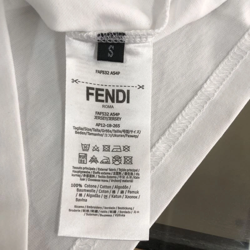 Fendi T-Shirts Colorful 123151