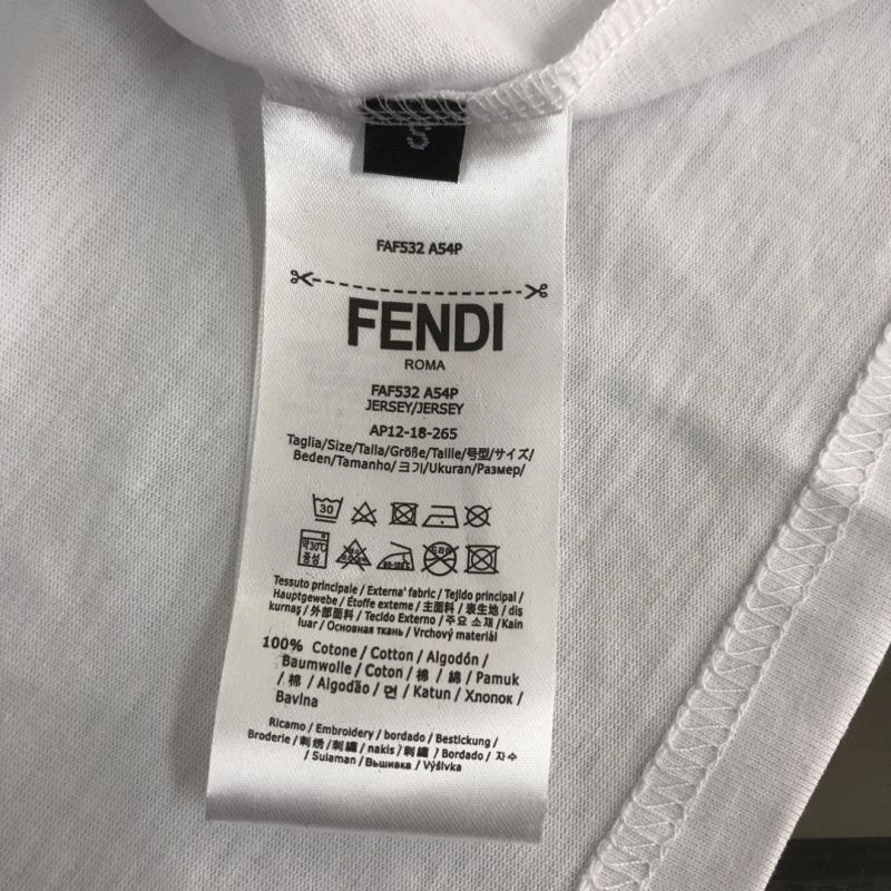 Trendy Fendi T-Shirts 123154