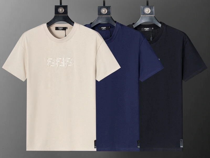 Fendi T-Shirts SmoothTexture 120379